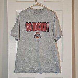 NCAA Ohio State Buckeyes Go Bucks Men's Large Shirt Gray
